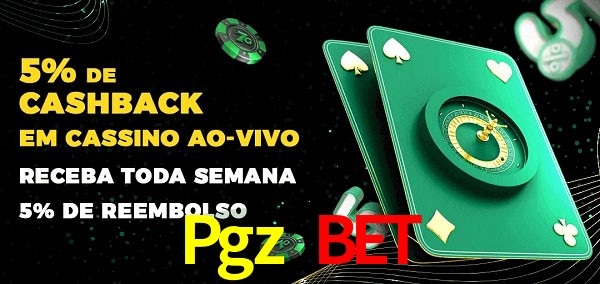 Promoções do cassino ao Vivo Pgz Bet